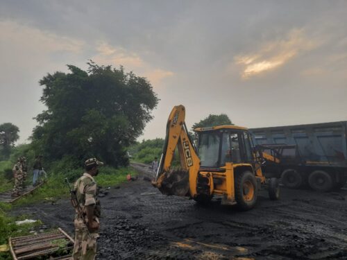 illegal coal siezed by CISF