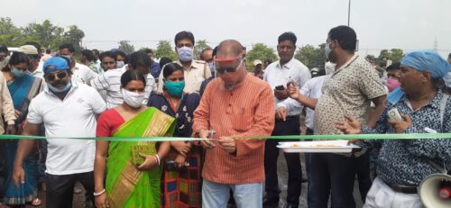 ২৫ লক্ষ টাকা দিয়ে হবে রাস্তা