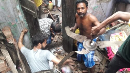 घर-गिरा-महिला-की-मौत