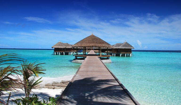brown hut island gazebo