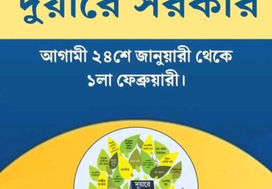 শুরু হতে চলেছে  ‘দুয়ারে সরকার’ আসানসোল পৌর এলাকায় ও সালানপুর ব্লকে কবে কোথায় ক্যাম্প জেনে নিন