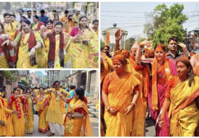 আসানসোল দোলে মাতোয়ারা, শোভাযাত্রা, রঙ খেলায় জমজমাট সারাদিন