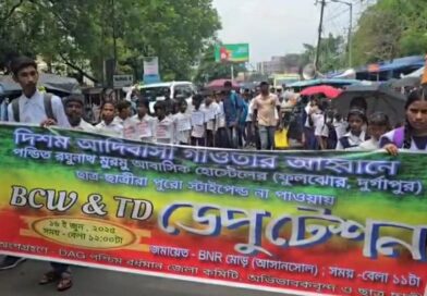 আসানসোলে দিশম আদিবাসী গাঁওতার ডাকে বিক্ষোভ মিছিল ও স্মারকলিপি