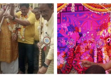 আসানসোলে বর্ণাঢ্য শোভাযাত্রা সহ ঘুরলো ইসকনের রথ