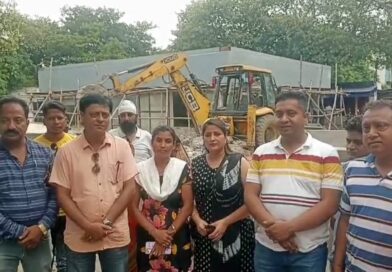 SAIL ISP अवैध निर्माण पर चलाया बुलडोजर, पार्षद की शिकायत पर एक्शन