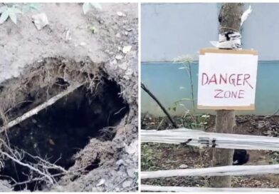 ধসের ঘটনায় আতঙ্ক ছড়াল স্কুল চত্বরে
