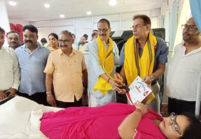 इंटक यूथ का कपल रक्तदान शिविर, मंत्री ने किया उद्घाटन