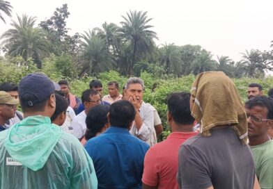 জাতীয় সড়কের জমি অধিগ্রহণ কে কেন্দ্র করে সালানপুর ব্লকের ধাঙ্গুরী মৌজা উত্তপ্ত