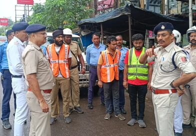 আসানসোল শহরকে যানজট মুক্ত করতে পুলিশের অভিযান, করা হলো জরিমানা