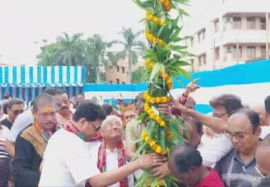 Durgapuja 2025 : मार्कोनी दक्षिणपल्ली और बंगाल अंबुजा उर्वशी दुर्गापूजा की खूंटी पूजा