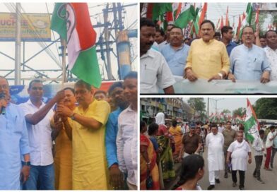 Asansol : टीएमसी की रैली, भाजपा नेता ने बदला पाला
