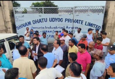 জামুড়িয়া শিল্প তালুকে চাঞ্চল্য, বেসরকারি কারখানায় বেআইনি নির্মাণ ভাঙতে গিয়ে বাধার মুখে আসানসোল পুরনিগমের দল