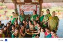 आनन्देश्वर महादेव मंदिर में महिलाओं द्वारा धूमधाम से” आनन्दम हरियाली सावन महोत्सव ” आयोजित