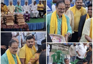TMC द्वारा छठ के मौके पर साड़ी वितरण, दो मंत्रियों की उपस्थिति