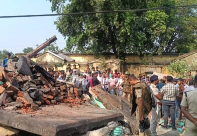 Railpar में चला रेलवे का बुलडोजर