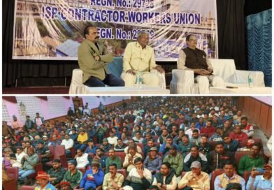 বার্নপুরে আইএসপি পার্মানেন্ট ওয়ার্কার্স ইউনিয়নের সভায় মন্ত্রী মলয় ঘটক