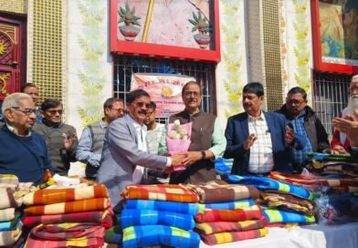 पश्चिम बंग प्रादेशिक मारवाड़ी सम्मेलन शिल्पांचल शाखा द्वारा जरूरतमंदों में कंबल वितरण