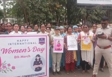 দুর্গাপুরে পুলিশের উদ্যোগে সচেতনতামূলক র‍্যালি