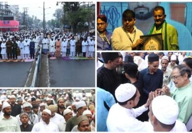 Asansol में भाईचारे के साथ मनाई गई ईद