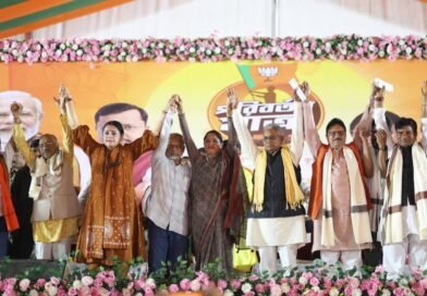 भाजपा की परिवर्तन सभा, टीएमसी सरकार पर नेताओं का तीखा हमला