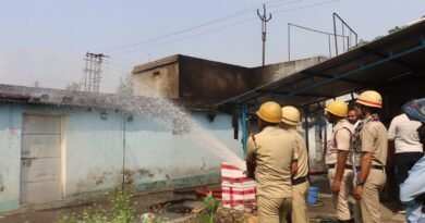 গাড়ি সার্ভিসিং সেন্টারে ভয়াবহ আগুন, এলাকায় আতঙ্ক