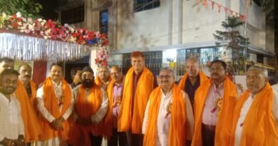 रामनवमी पर बर्नपुर में पगड़ी वितरण, गणमान्य लोग सम्मानित