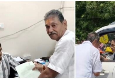 দুর্গাপুরে মনোনয়ন পত্র জমা পাণ্ডবেশ্বরের তৃণমূল প্রার্থী নরেন্দ্রনাথ চক্রবর্তীর  নিলেন মমতা বন্দ্যোপাধ্যায়ের আশীর্বাদ