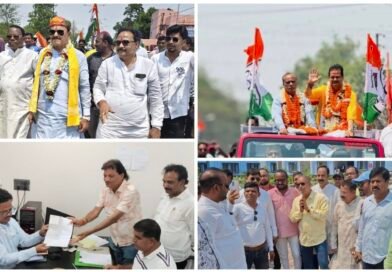 आसनसोल डीएम कार्यालय में TMC के चार प्रत्याशियों ने किया नामांकन