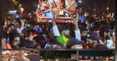 दुर्गापुर: अमित शाह के रोड शो में उमड़ा जनसैलाब, भाजपा प्रत्याशियों के समर्थन में शक्ति प्रदर्शन