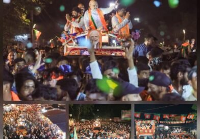 दुर्गापुर: अमित शाह के रोड शो में उमड़ा जनसैलाब, भाजपा प्रत्याशियों के समर्थन में शक्ति प्रदर्शन