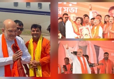 কুলটির সভা থেকে আক্রমণ মমতা বন্দ্যোপাধ্যায়কে  অনুপ্রবেশকারী মুক্ত ” বাংলা”  করার ডাক অমিত শাহের