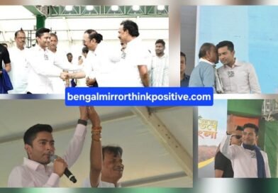 বারাবনি সভা থেকে বিজেপিকে আক্রমণ, মমতা বন্দ্যোপাধ্যায়কে চতুর্থবারের জন্য মুখ্যমন্ত্রী করার আহ্বান অভিষেকের