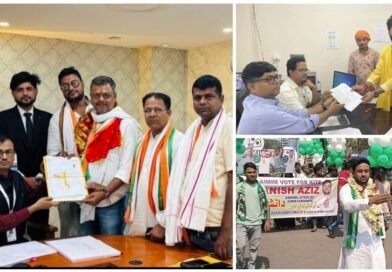 सोम को नामांकन का अंतिम दिन, कांग्रेस-बीजेपी- AIMIM ने भरा पर्चा