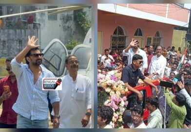 আসানসোলে মলয় ঘটকের প্রচারে রোডশো দেবের