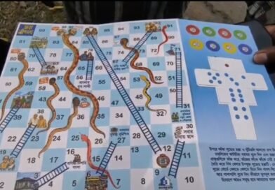 দুর্গাপুরে অভিনব প্রচারে তৃণমূল , ” সাপলুডো” খেলা দিয়ে বিজেপিকে কটাক্ষ, তুলে ধরা হচ্ছে রাজ্যের সরকারি প্রকল্প