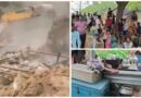কুলটিতে রেলের জমিতে চললো বুলডোজার  গৃহহীন কয়েক হাজার মানুষ