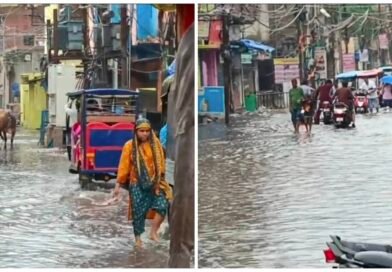 আসানসোলে ভারী বৃষ্টিতে  জল জমলো রাস্তায়, চরম ভোগান্তি সাধারণ মানুষের