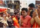 আসানসোলের দুর্গা মন্দিরে বিজেপি বিধায়ক কৃষ্ণেন্দু মুখোপাধ্যায়, পুজো বন্ধ নিয়ে বিদায়ী শাসক দলকে আক্রমণ