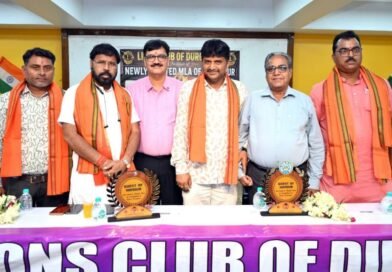 लायंस क्लब ऑफ दुर्गापुर ने विधायकों को सम्मानित किया