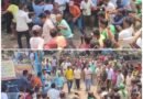 पांडवेश्वर में  बालू माफिया युधिष्ठिर घोष और टीएमसी नेता निताई अधिकारी गिरफ्तार, पुलिस वाहन पर अंडों की बारिश