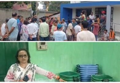 আসানসোলে সরকারি অফিসে তৃণমূলের পতাকা, স্বাস্থ্যকেন্দ্রে মদের বোতল ! সরব বিজেপি