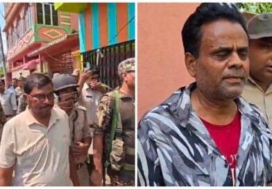 गिरफ्तार टीएमसी के दो नेताओं को गांव में घुमाकर कराई गई तलाशी