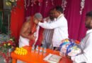बराकर के गौरांग मंदिर में पूजा-अर्चना की राज्य के पिछड़ा वर्ग कल्याण एवं लोक निर्माण विभाग के राज्य मंत्री नदियाचांद बाउरी ने