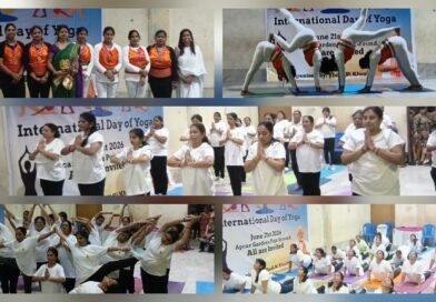 थोड़ी सी खुशी संस्था द्वारा अपकार गार्डन ग्राउंड में योग दिवस कार्यक्रम का शानदार आयोजन; लोगों को दिया स्वस्थ जीवन का संदेश