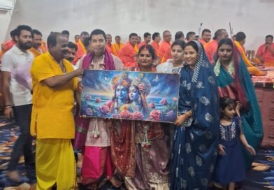 सवा लाख हनुमान चालीसा पाठ से भक्तिमय हुआ वातावरण