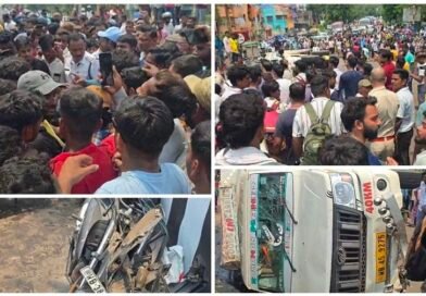 ASANSOL पिकअप वैन की टक्कर से डिलीवरी बॉय की मौत, मुआवजे की मांग को लेकर सड़क जाम, पुलिस के खिलाफ फूटा गुस्सा
