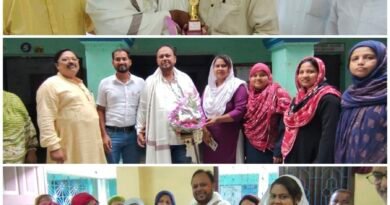 दो दशक से अधिक की सेवाओं के बाद शिक्षक मोहम्मद वजीहुद्दीन जमाल की सम्मानपूर्वक विदाई