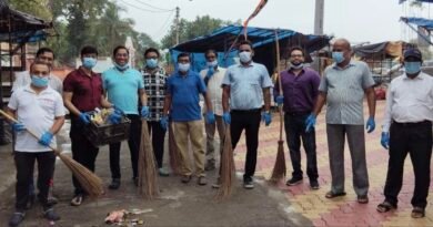 डॉक्टर्स डे पर एनएमओ का स्वच्छता अभियान, मां घाघरबुड़ी मंदिर परिसर की हुई सफाई