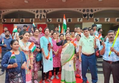 AIEMP नॉलेज कैंपस ने निकाली ‘हर घर तिरंगा’ जागरूकता रैली