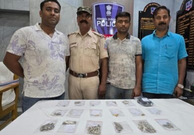 Jamuria News : पुलिस की छापेमारी, 840 ग्राम चांदी और 7 ग्राम सोने के आभूषण बरामद